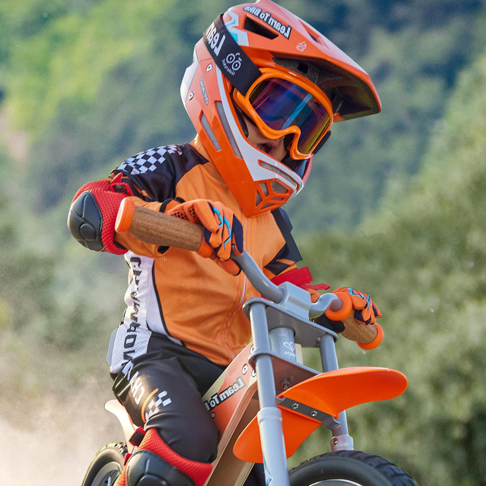 Hape: Sports Rider Gloves: Orange - Medium Size - Riding & Bike, Ages 3+