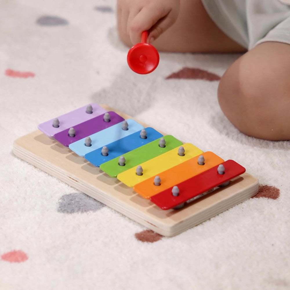 Hape: Melody Mansion Ball Run - Colorful Wooden Toy