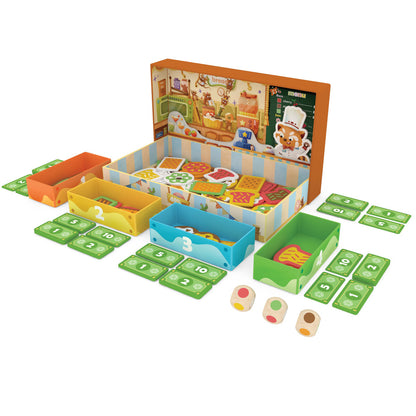 Hape: Tasty Treats - Skills Board Game, Dice Rolling & Collection