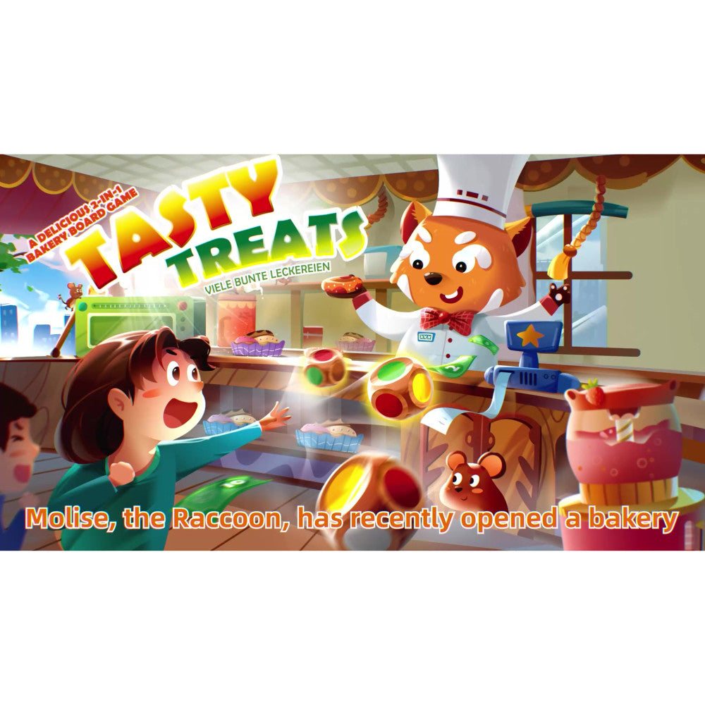 Hape: Tasty Treats - Skills Board Game, Dice Rolling & Collection