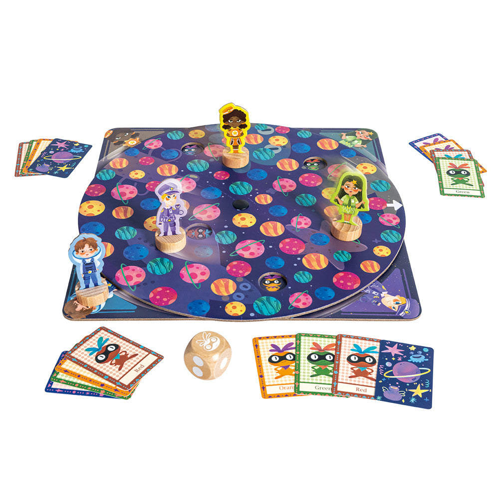 Hape: Planetary Pursuit - Chasing Board Game