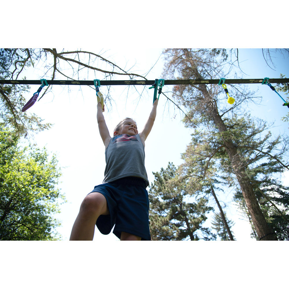 Treslines: Ninja Adventure Line 36 ft - Outdoor Ninja Warrior Course