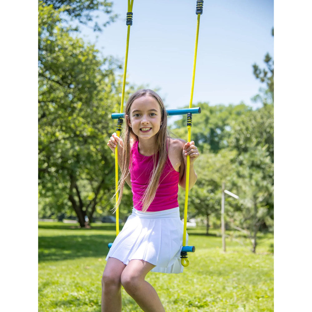 Treslines: Swingset Gymnastics Kit 36 ft - Gym Rings, Trapeze Bar