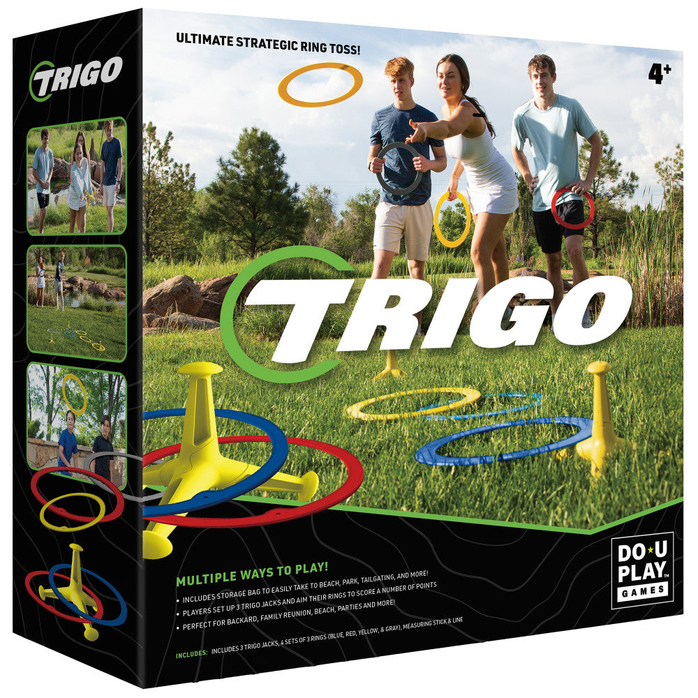 Do-U-Play: Trigo Ring Toss - Colorful Throwing & Hooking Game