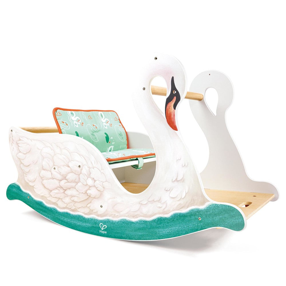 Hape: 2-in-1 Swan Seat - Babies & Toddlers Ages 6mo+