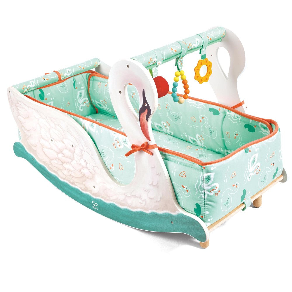 Hape: 2-in-1 Swan Seat - Babies & Toddlers Ages 6mo+