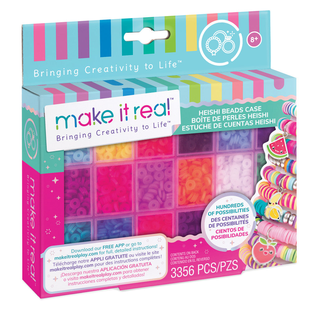 Make It Real Heishi Beads Jewelry Making Kit