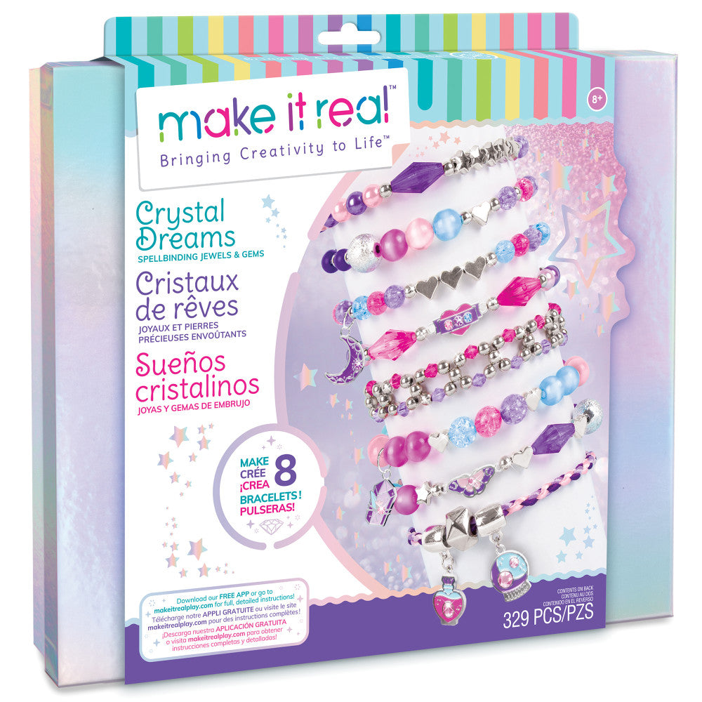 Make It Real Crystal Dreams DIY Spellbinding Bracelet Kit