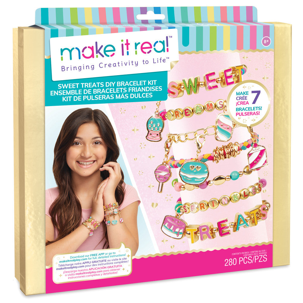 Make It Real Sweet Treats Charm Bracelet DIY Kit