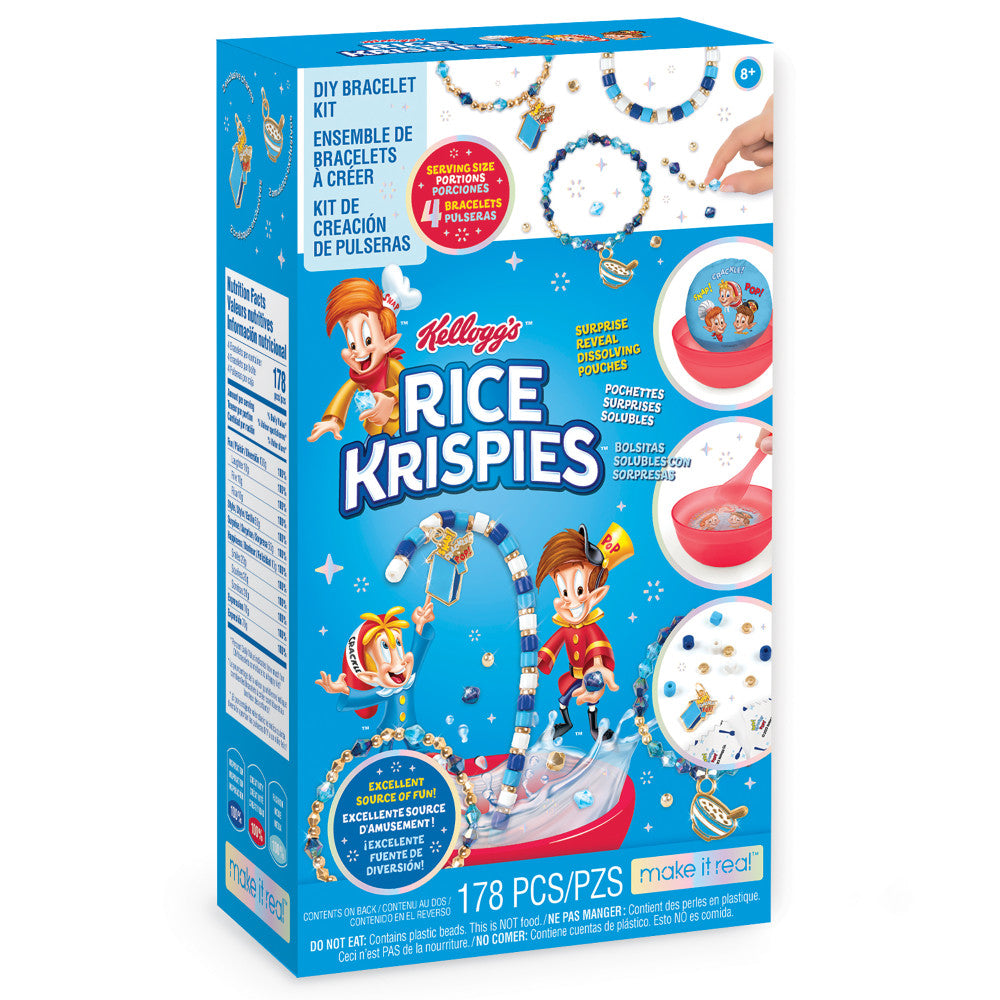 Make It Real Kellogg's Cerealsly Cute Rice Krispies DIY Bracelet Kit