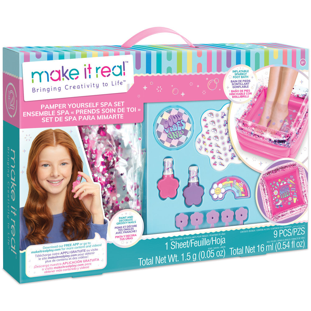 Make It Real Ultimate Spa Experience Pamper Yourself Spa Set