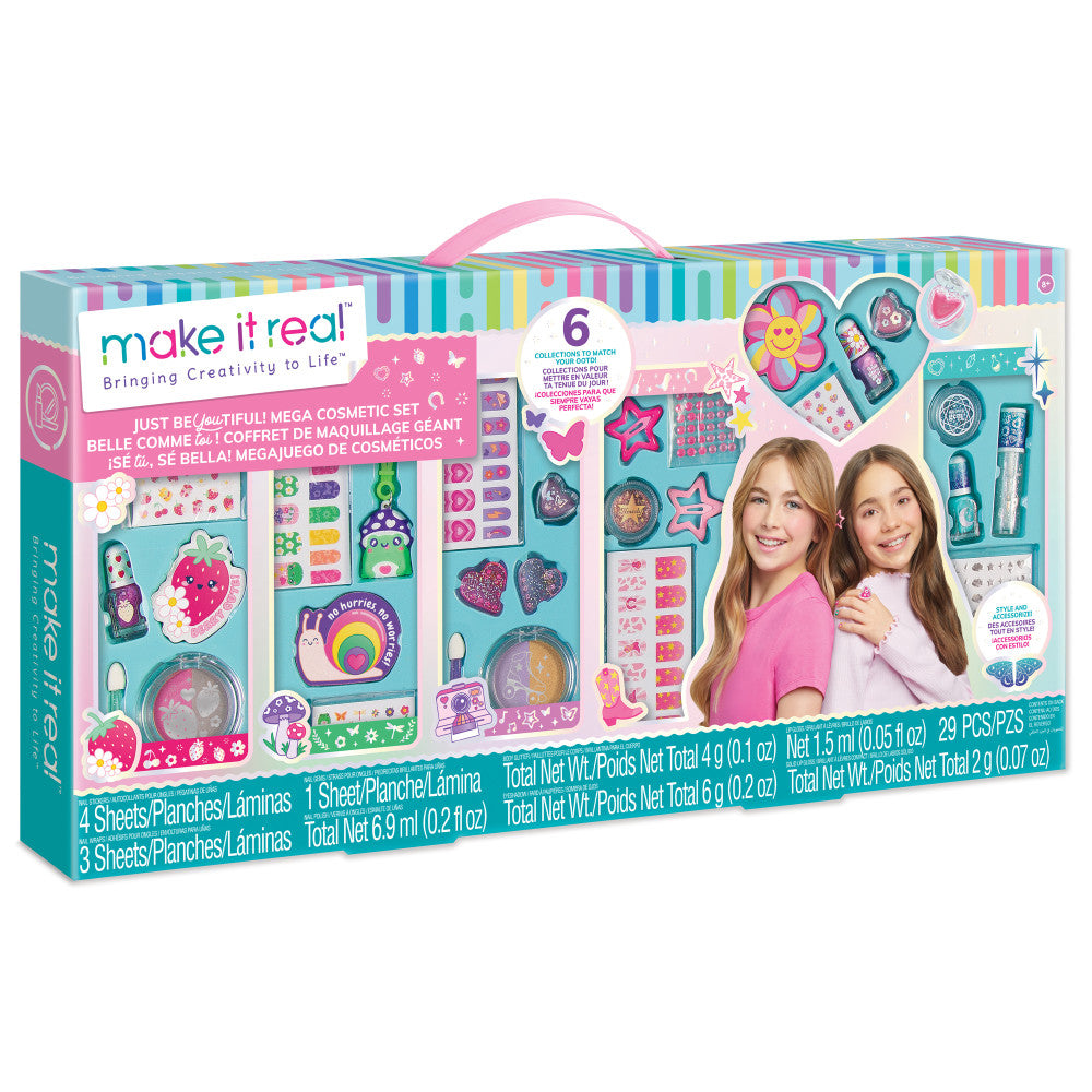 Make It Real: Just BeYOUtiful! Mega Cosmetic Set - 29pcs