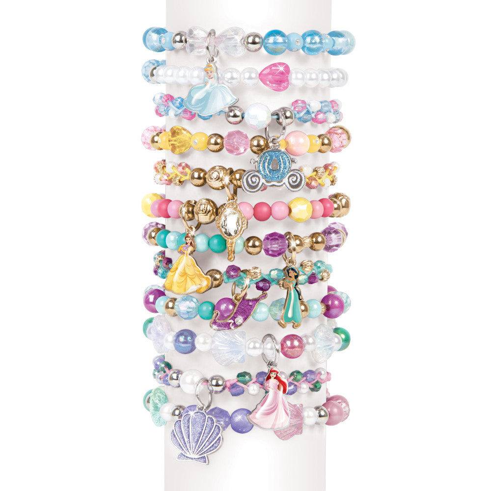 Make It Real: Disney Princess: Castle Style DIY Bracelet Kit - 332 pcs