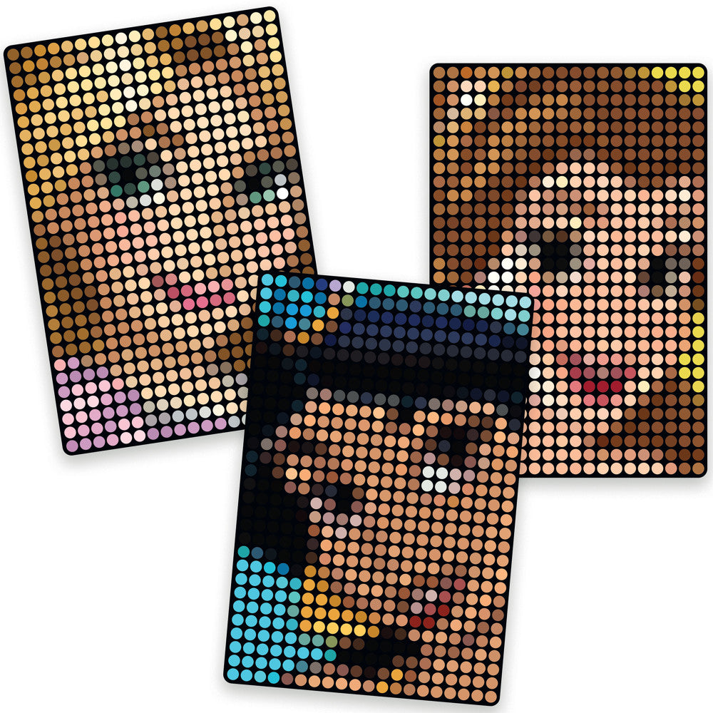 Make It Real: Disney Stamp To Reveal - Jasmine, Belle, Rapunzel Storybook & Dot Art