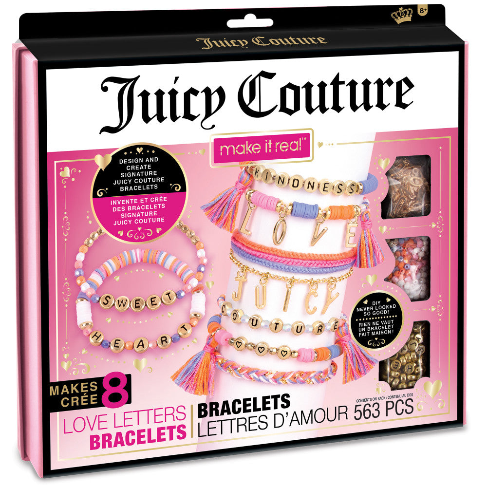 Juicy Couture Love Letters DIY Bracelet Kit - Create Personalized Jewelry