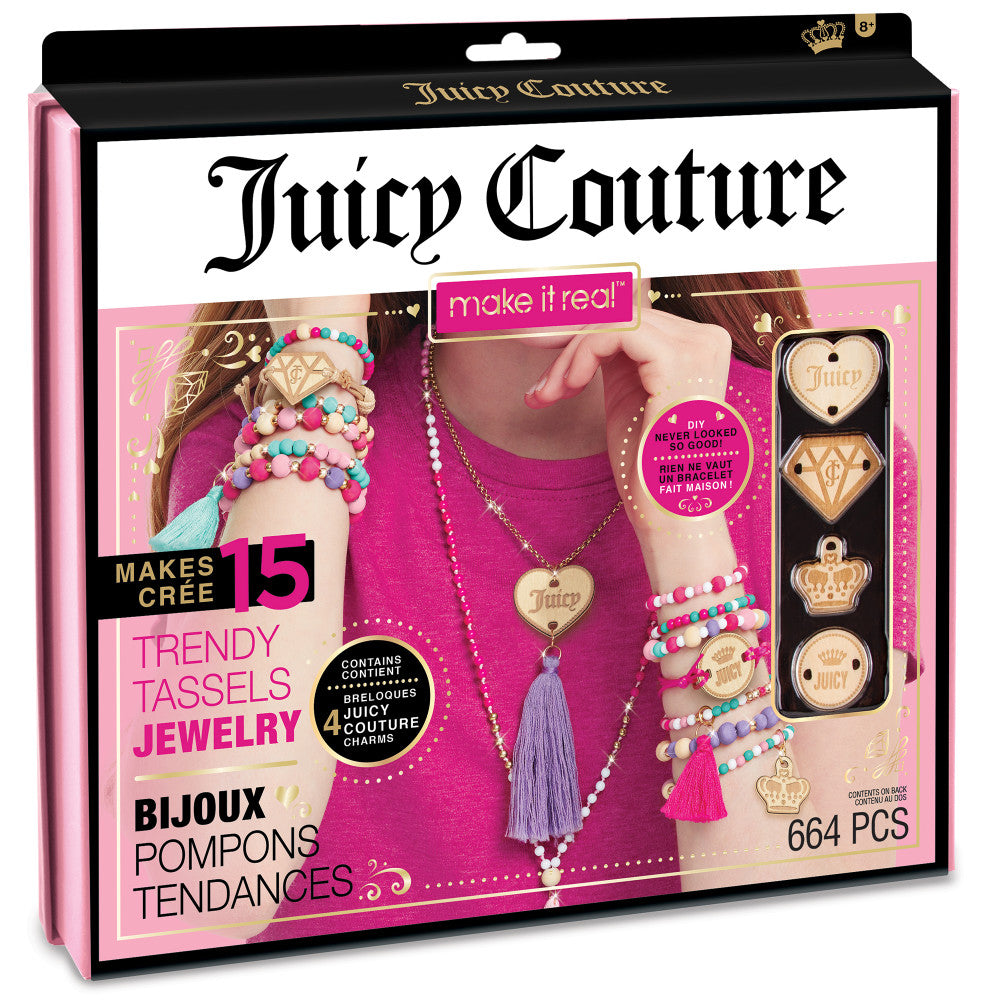 Juicy Couture Trendy Tassels Jewelry Making Kit