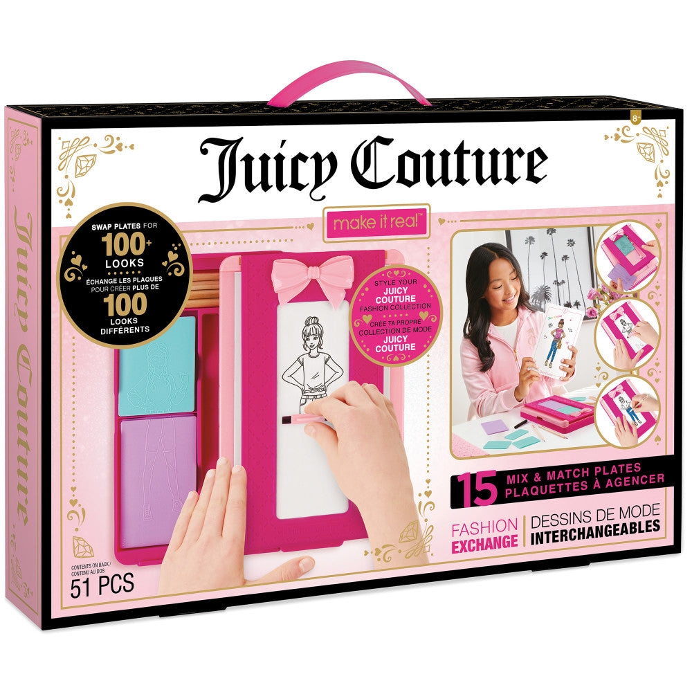 Juicy Couture Fashion Designer Kit - Creative Arts and Crafts Set