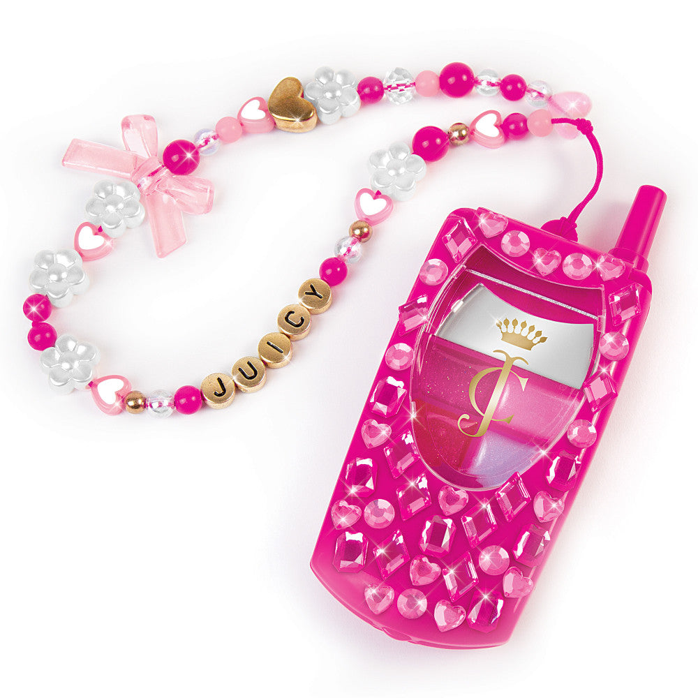 Juicy Couture Dial Up the Style Lip Gloss Phone & DIY Lanyard Kit