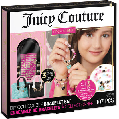 Make It Real: Juicy Couture: Mini Handbag Bracelet Wardrobe - DIY Collectible Set