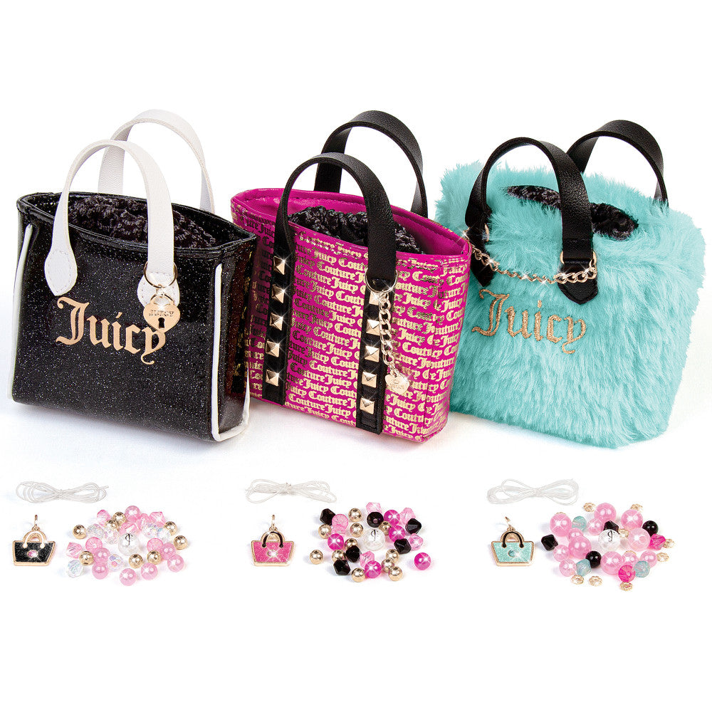 Make It Real: Juicy Couture: Mini Handbag Bracelet Wardrobe - DIY Collectible Set