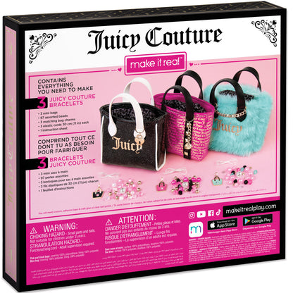 Make It Real: Juicy Couture: Mini Handbag Bracelet Wardrobe - DIY Collectible Set