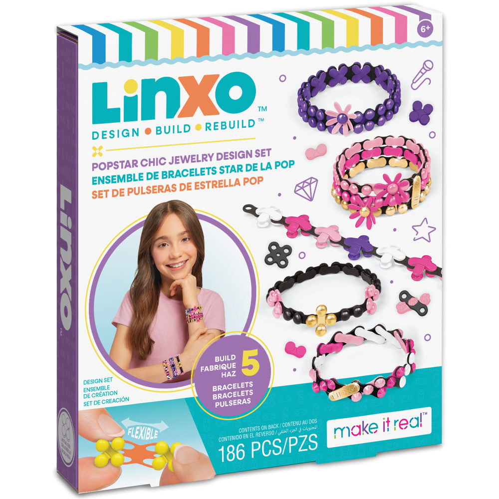 Make It Real: LinXo Popstar Chic Design Jewelry Set - 186pcs