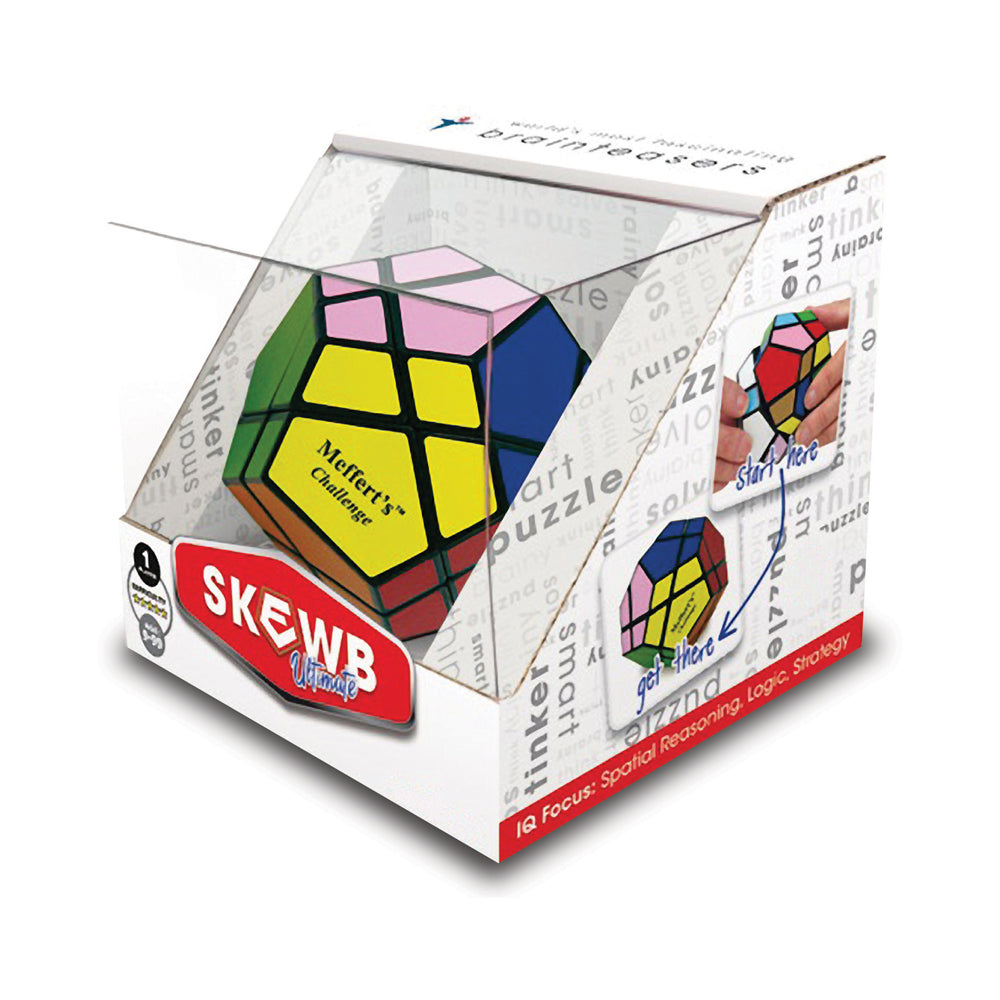 Meffert's Skewb Ultimate - 12-Sided Brain Teaser Puzzle