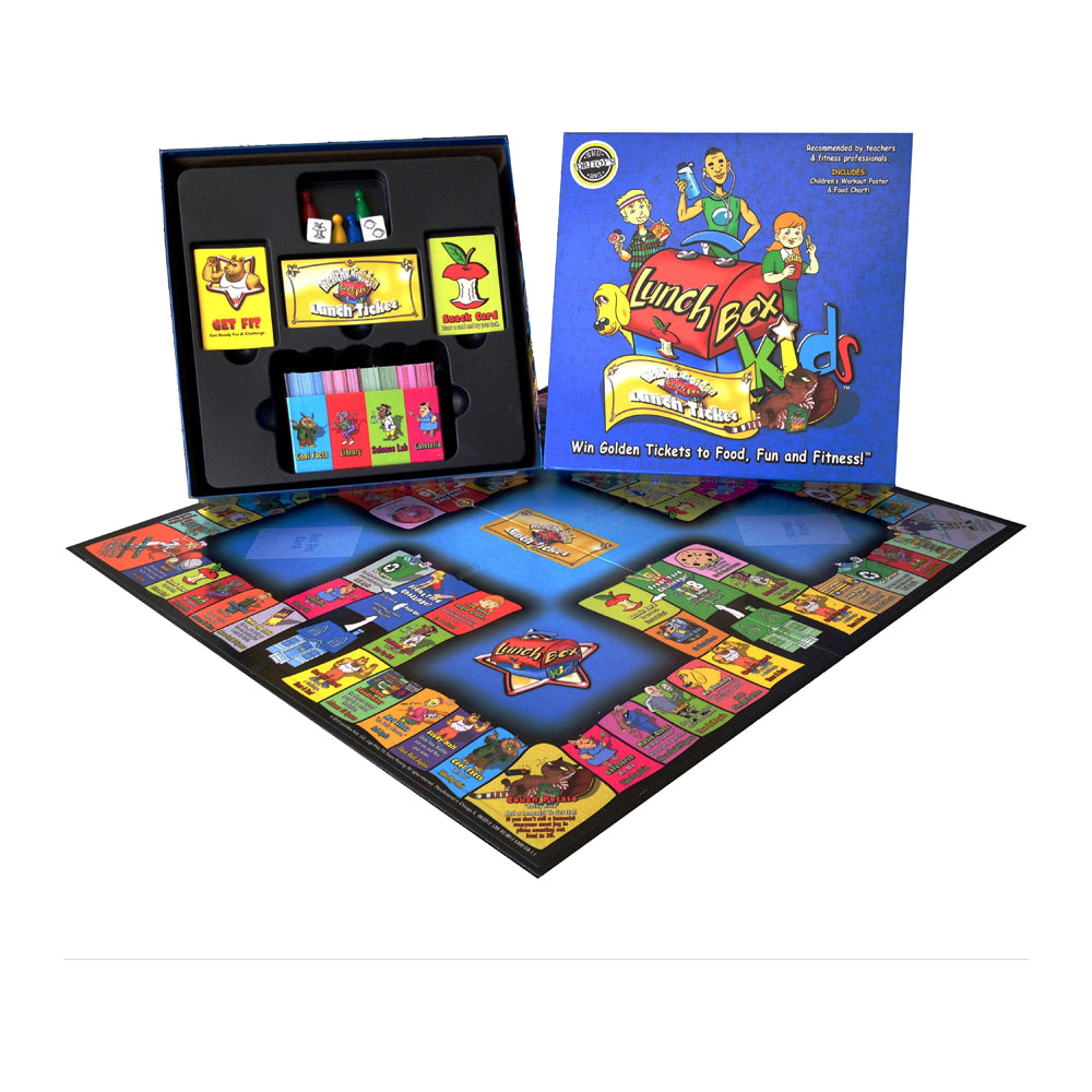 LunchBox Kids - Health & Fitness Educational Board Game