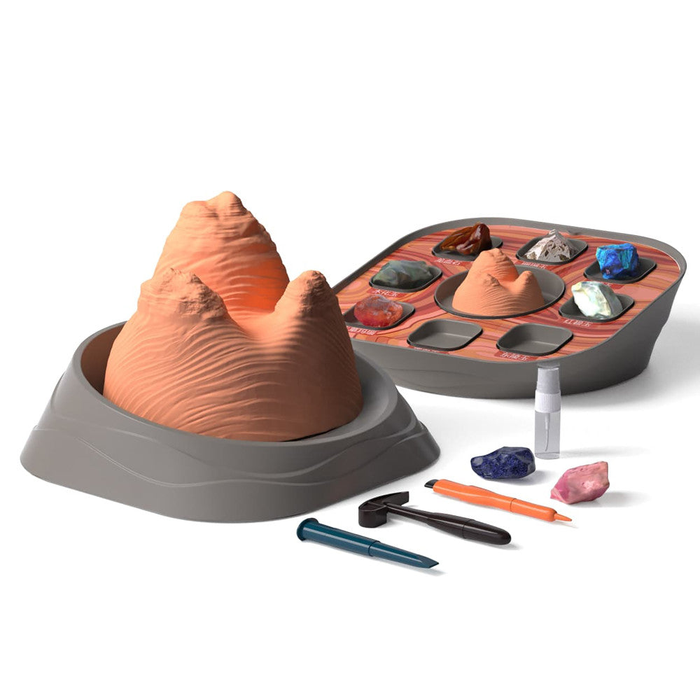 Hape: Science Can - America Wave Gemstone Dig Kit - Geo Sciences Experiment