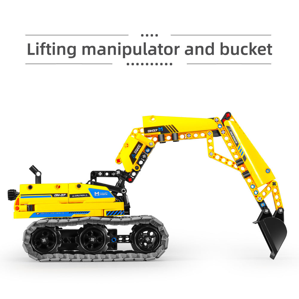 iM.Master STEM Academy: Mechanical Master - R/C 3-In-1: Excavator & Robot - 430pcs