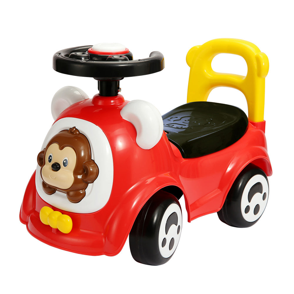 Trimate Interactive Toddler Ride-On Car with Music and Horn, Ages 1-3