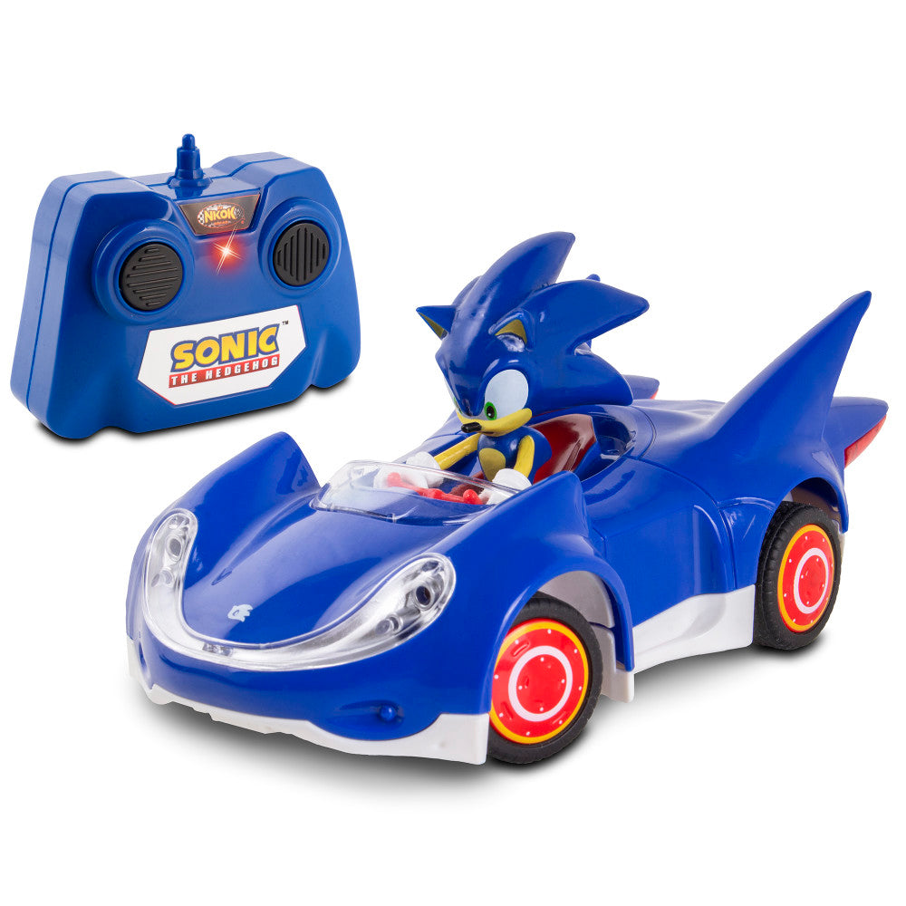 NKOK Sonic & Sega All-Stars Racing 1:28 Scale RC Car - Sonic