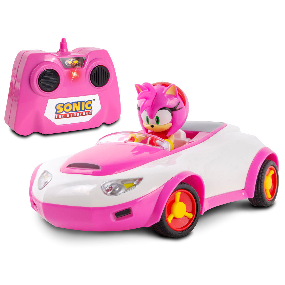 NKOK Team Sonic Racing RC - Amy Rose - Pink 1:28 Scale Vehicle