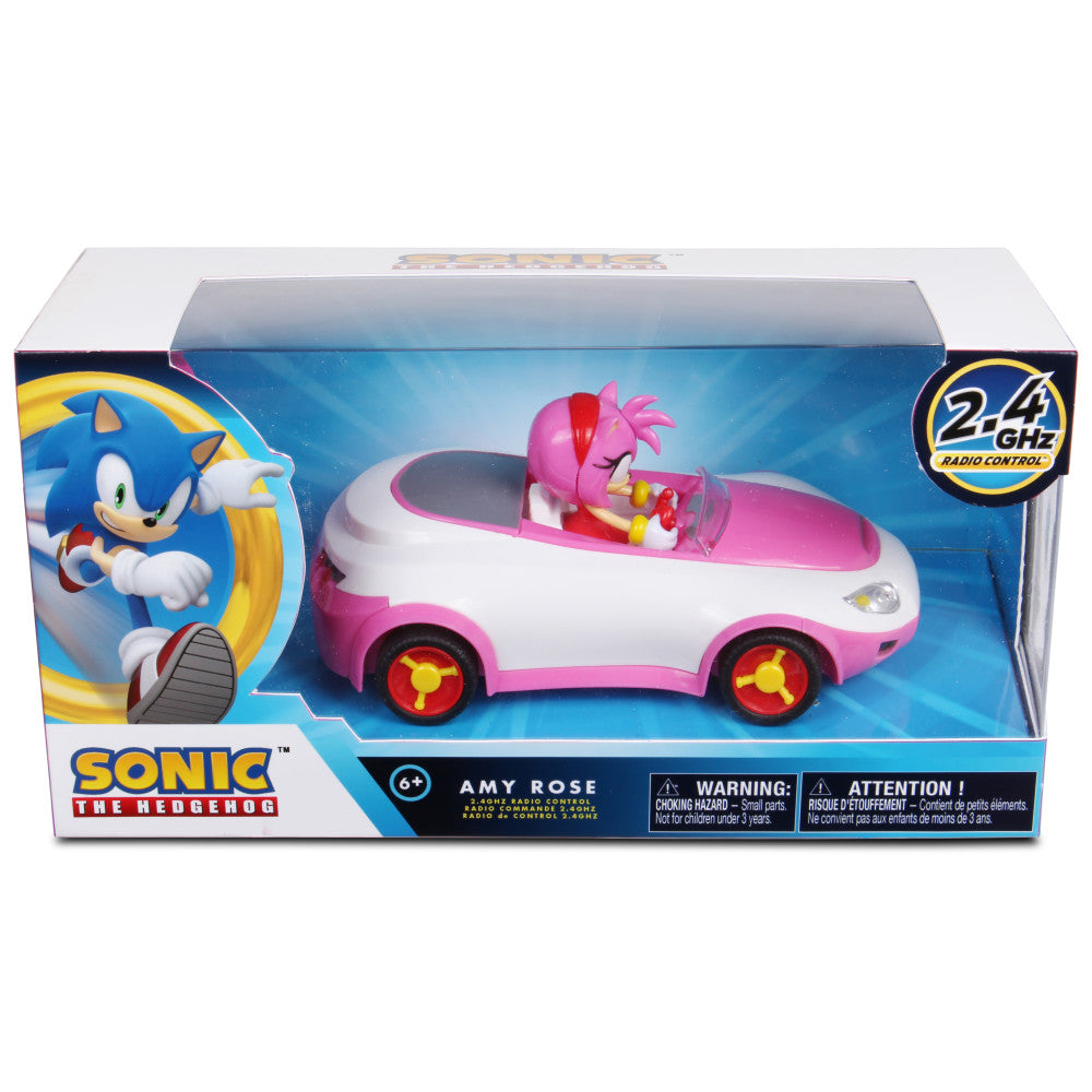 NKOK Team Sonic Racing RC - Amy Rose - Pink 1:28 Scale Vehicle