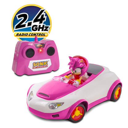 NKOK Team Sonic Racing RC - Amy Rose - Pink 1:28 Scale Vehicle