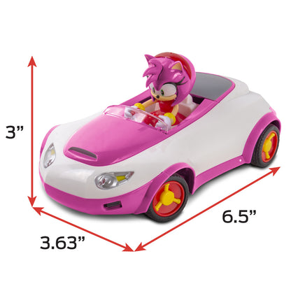 NKOK Team Sonic Racing RC - Amy Rose - Pink 1:28 Scale Vehicle