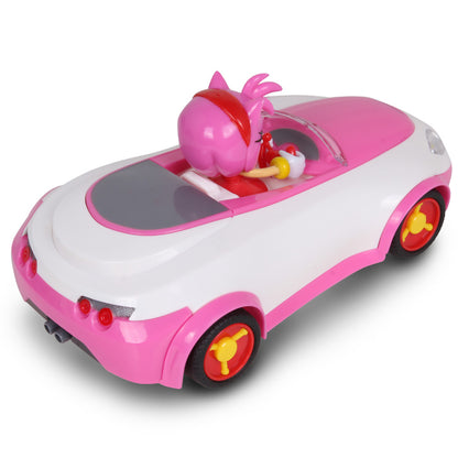 NKOK Team Sonic Racing RC - Amy Rose - Pink 1:28 Scale Vehicle