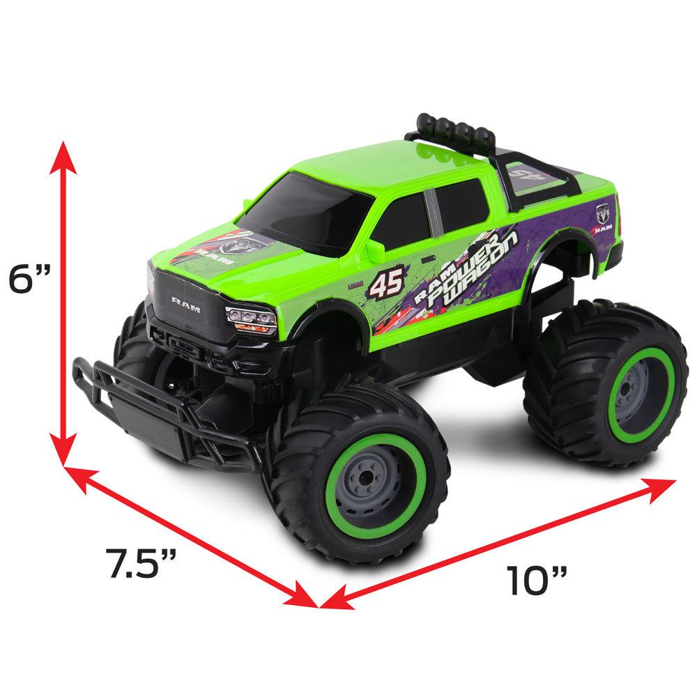 Mean Machines: RTR RC - Ram 2500 Power Wagon - Green