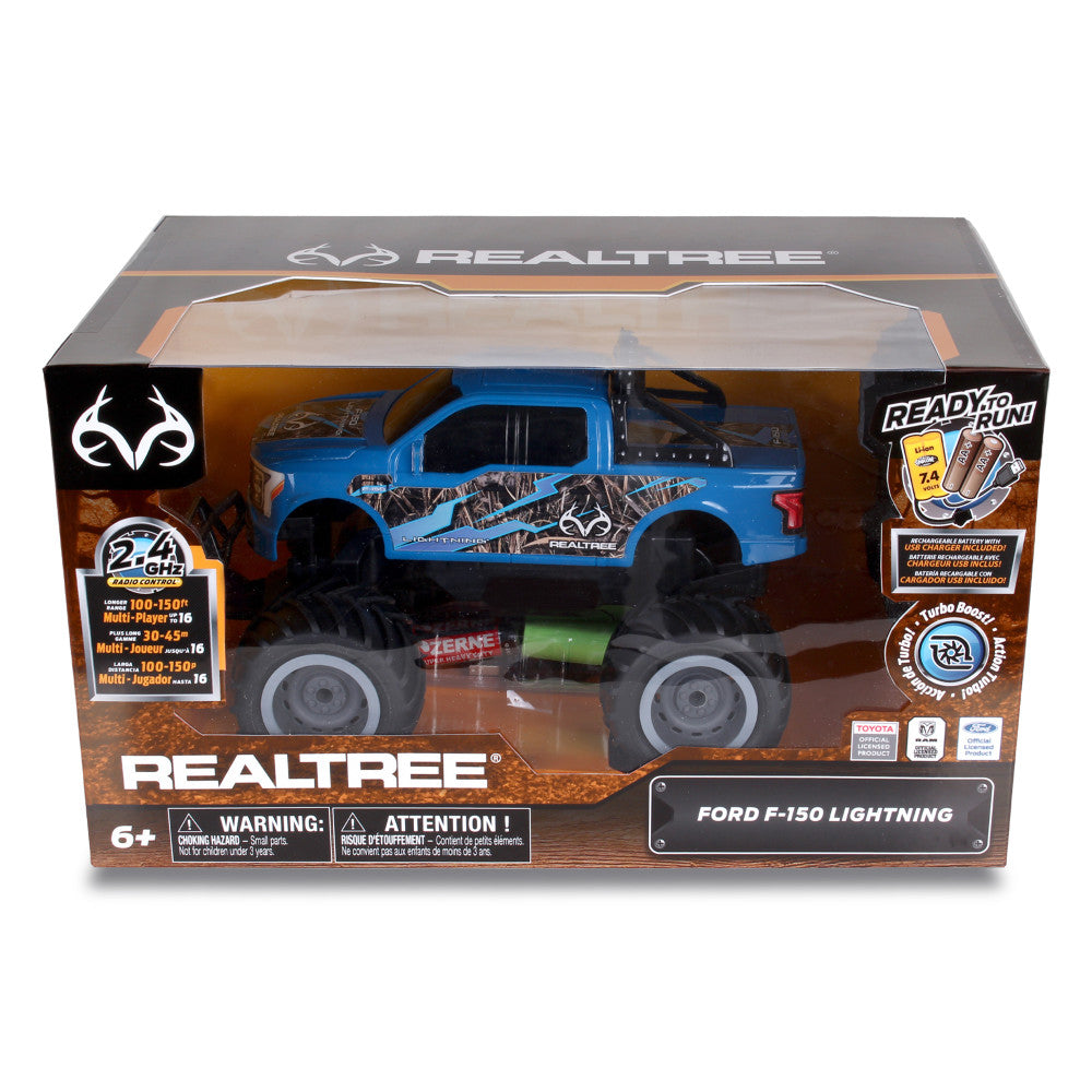 RealTree: RTR RC - Ford F-150 Lightning - Blue