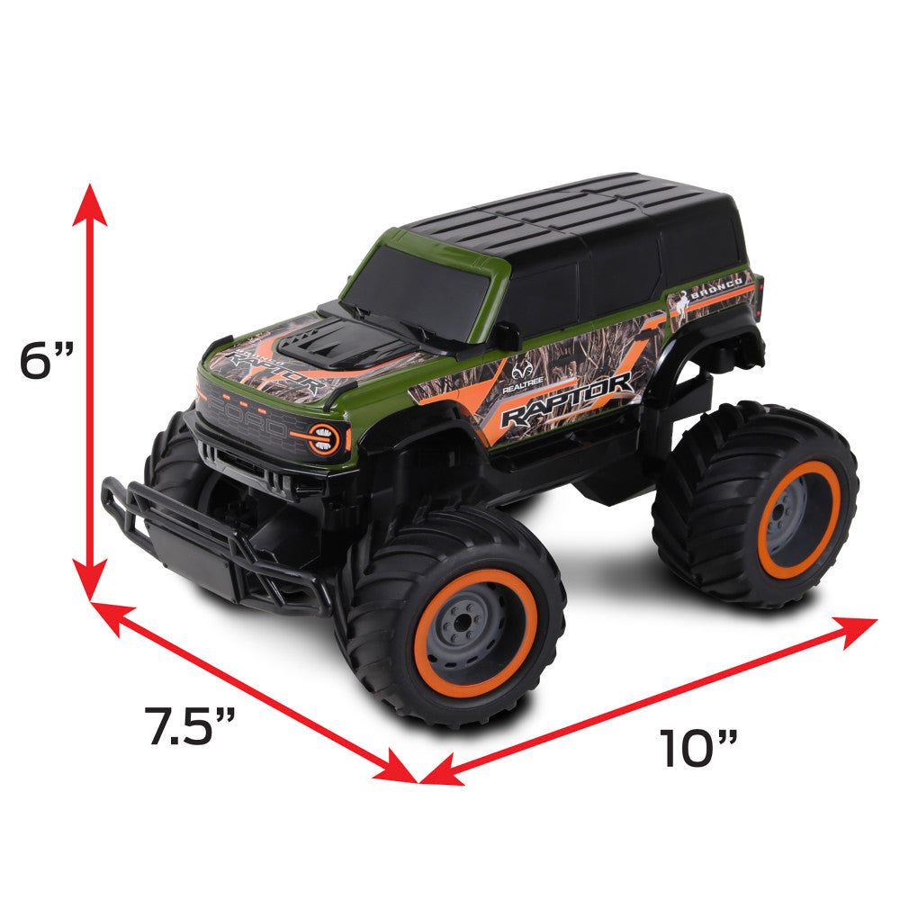 RealTree: RTR RC - Ford Bronco Raptor - Green-Orange-Camo