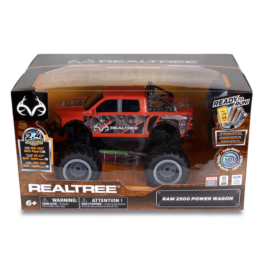 RealTree: RTR RC - RAM 2500 Power Wagon - Red