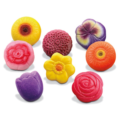 Yellow Door Sensory Play Stones - Flower Collection, Set of 8