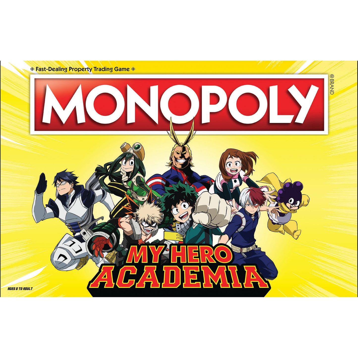 My Hero Academia Monopoly Board Game