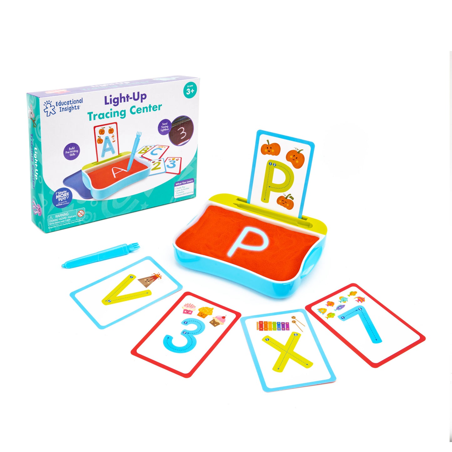 Educational Insights Light-Up Tracing Center - Interactive Learning Toy