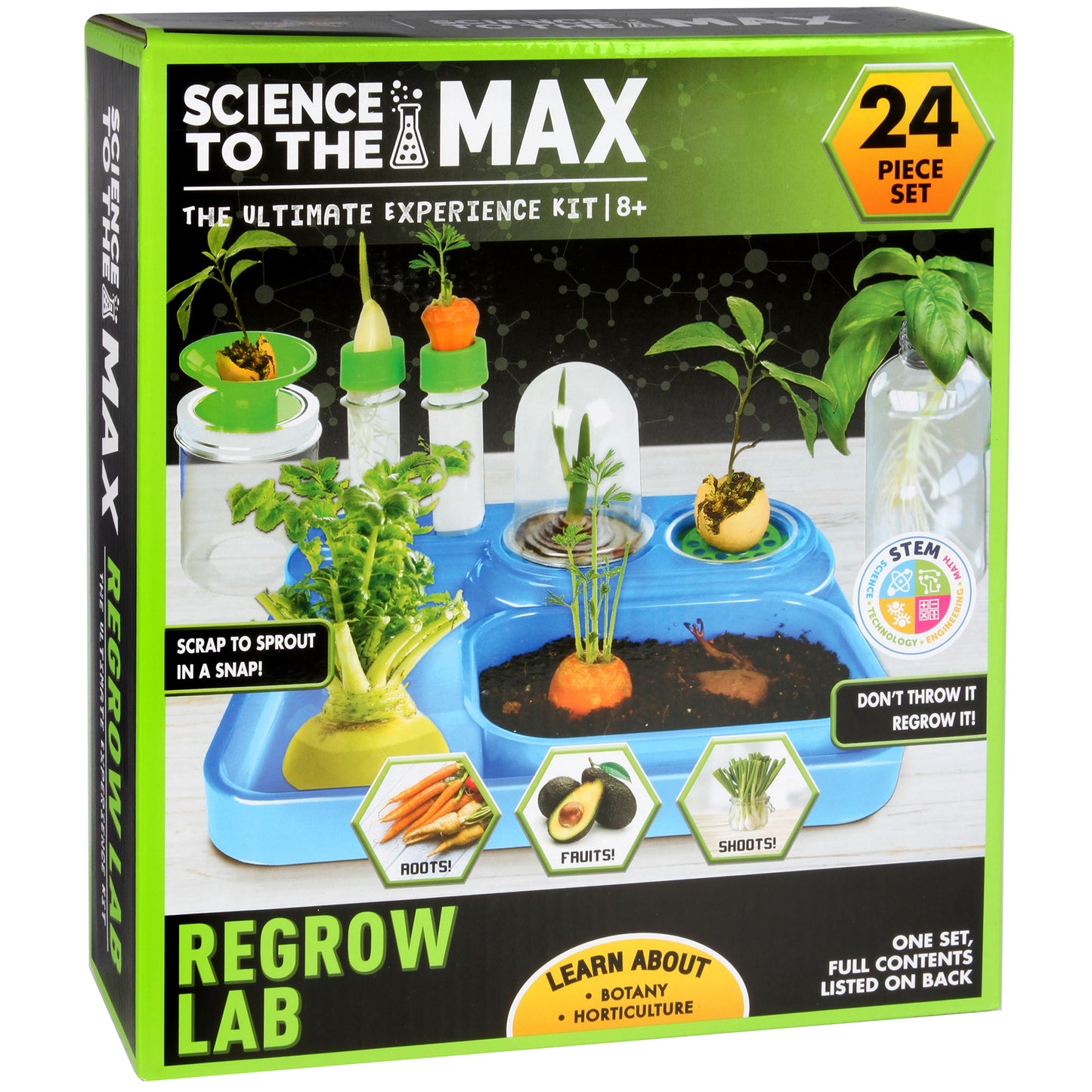 Science to the Max Regrow Science Lab - Sustainable Gardening Kit