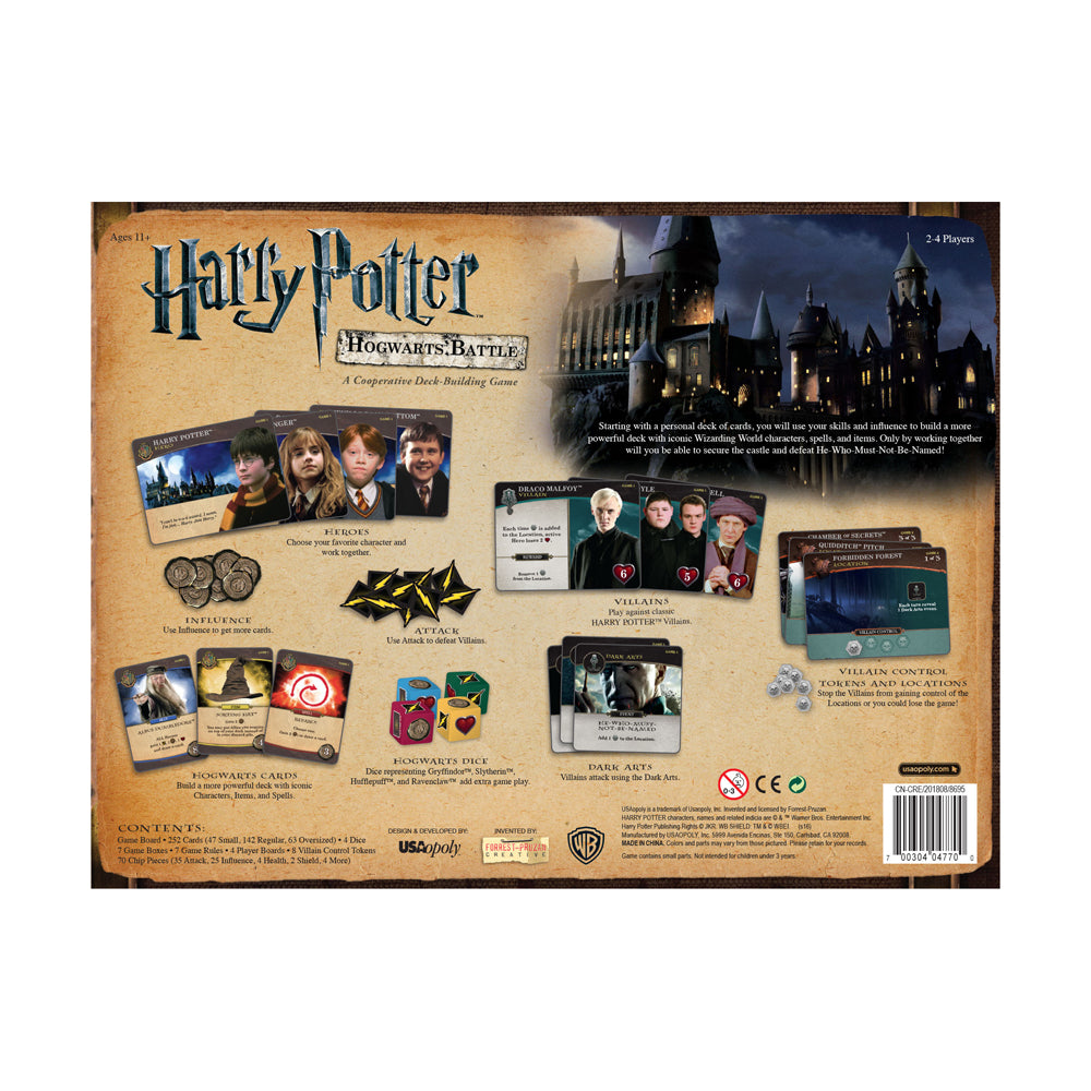 Harry Potter Hogwarts Battle Cooperative Deck-Building Game