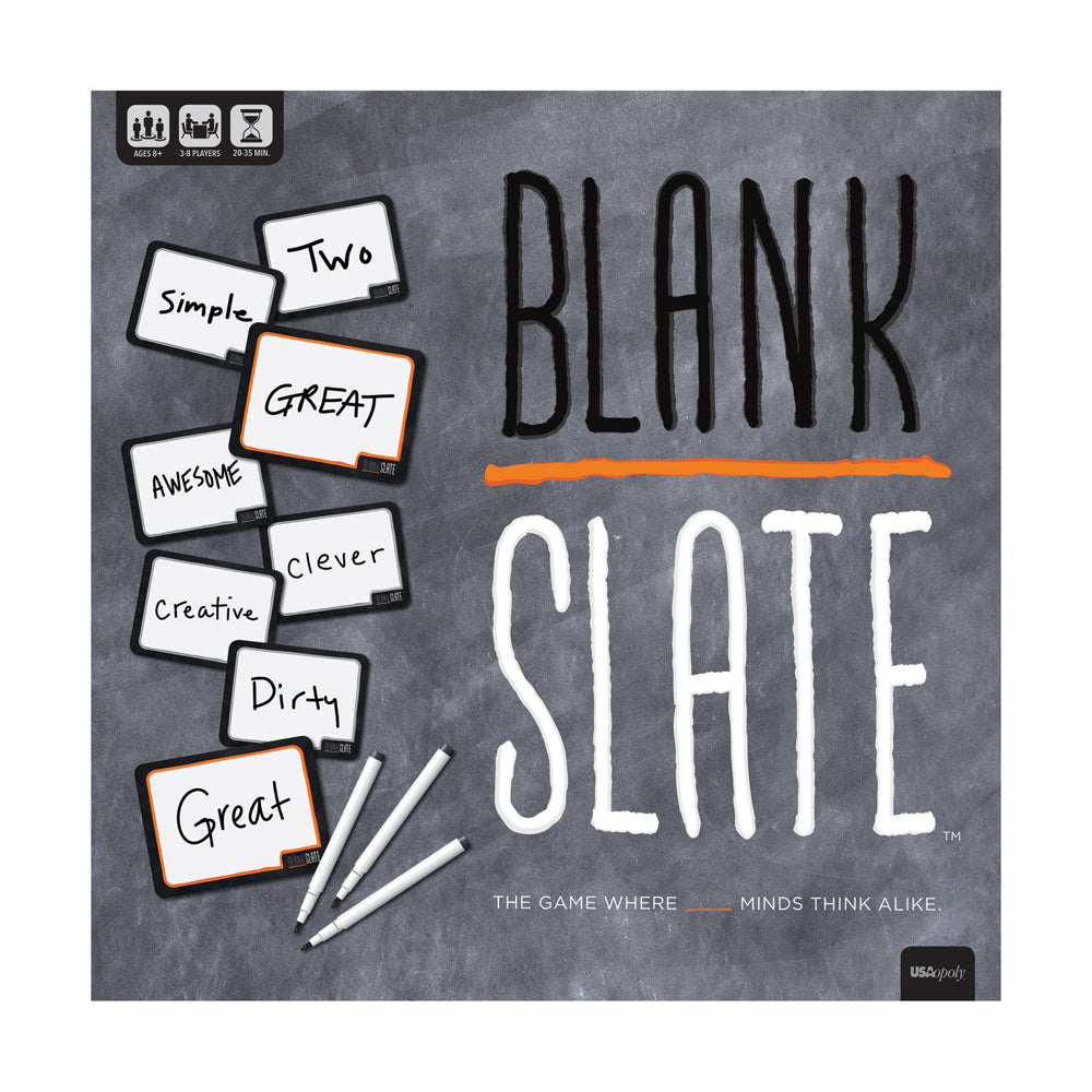 Blank Slate The Word Cue Party Game