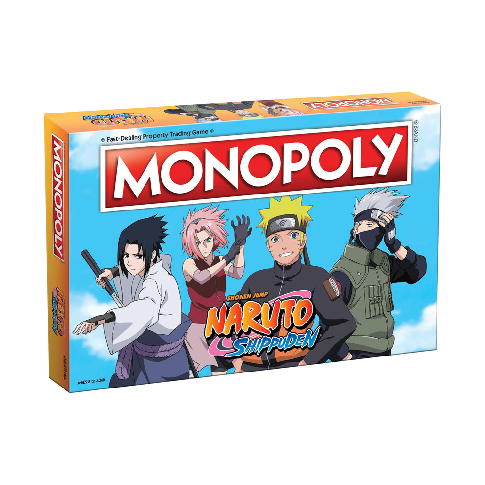 Naruto Shippuden Monopoly Board Game – Toys