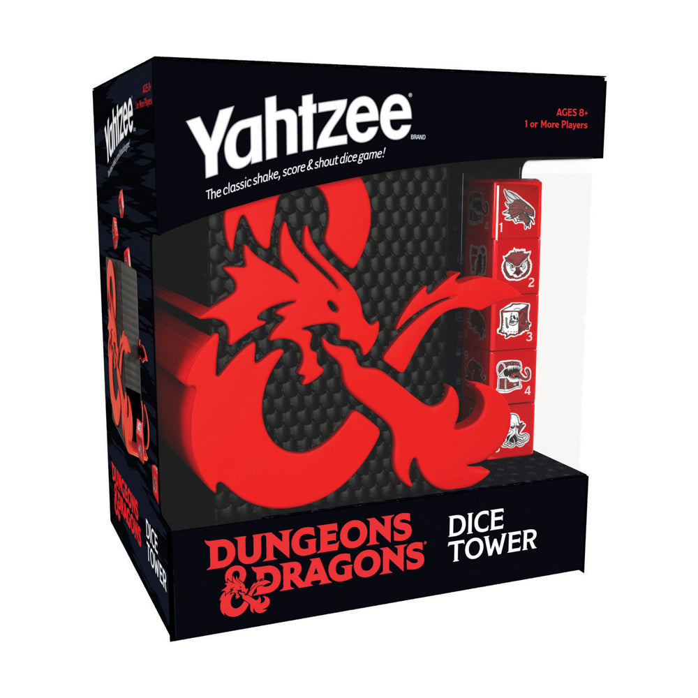 Dungeons & Dragons Yahtzee Dice Tower Game