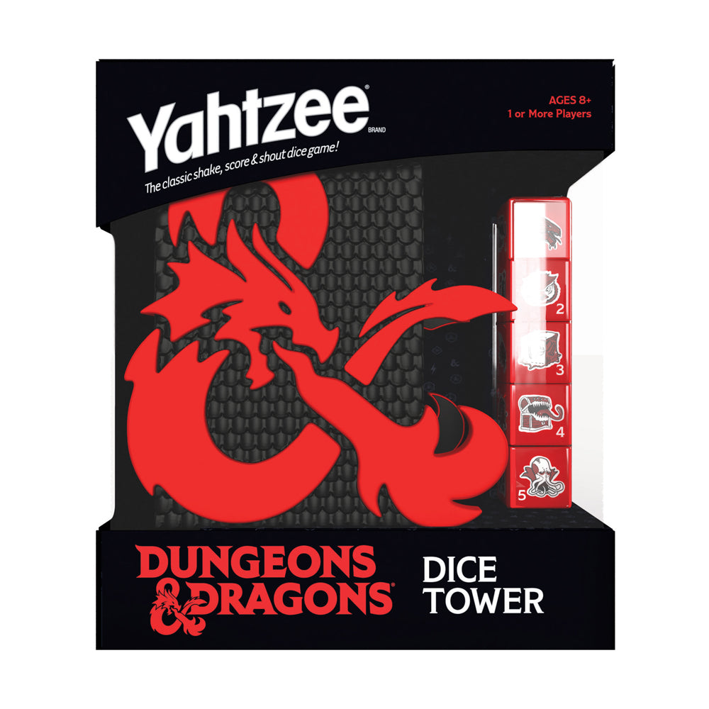 Dungeons & Dragons Yahtzee Dice Tower Game